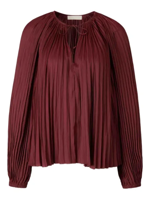 Ulla Johnson Electra long-sleeves blouse Red PS260233