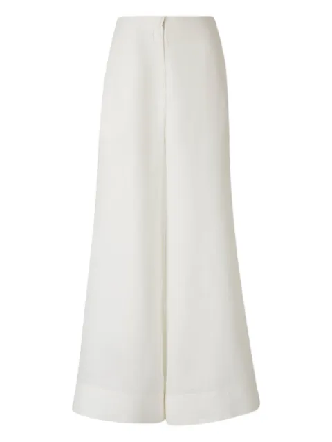 ANDRES OTALORA patch-pocket trousers White RT260721100LINEN