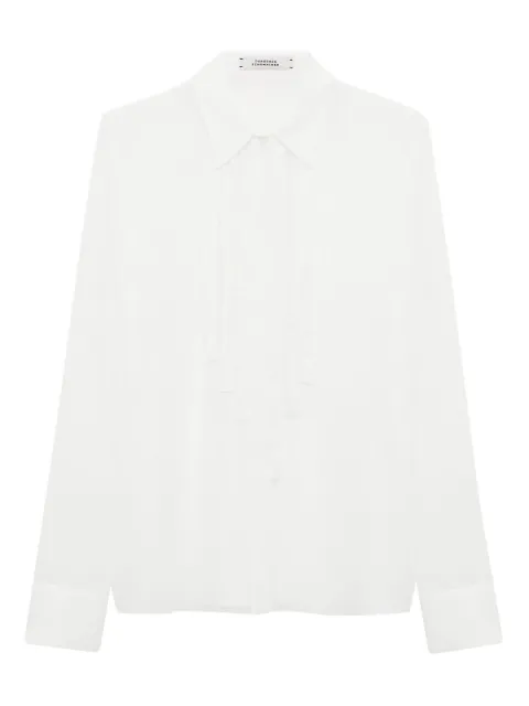 Dorothee Schumacher twisted-detail shirt White 349116