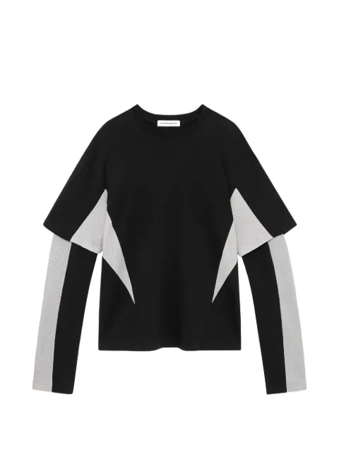 FFFPOSTALSERVICE Diffraction long-sleeve T-shirt Black FFFPSFW2525