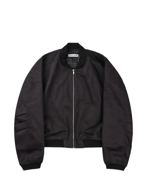 FFFPOSTALSERVICE zip-up cotton bomber jacket Black FFFPSFW2506