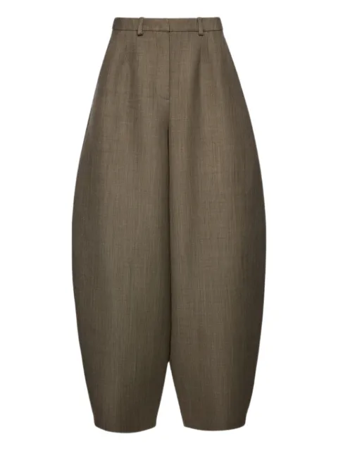 Magda Butrym belted balloon trousers Brown 270426