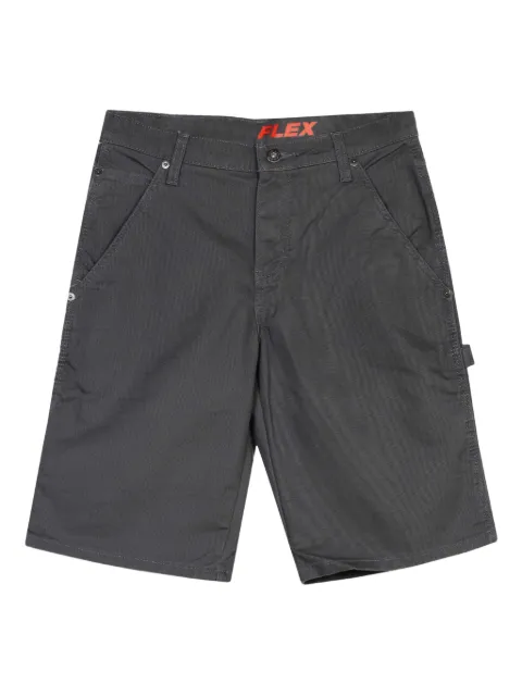 DICKIES logo-patch carpenter shorts Grey DK0A4XSAD271