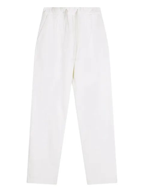 Panama Route drawstring track pants White A24HENRY01