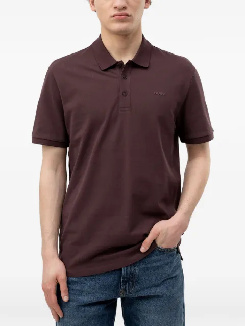 HUGO short-sleeve polo shirt Brown 50466182