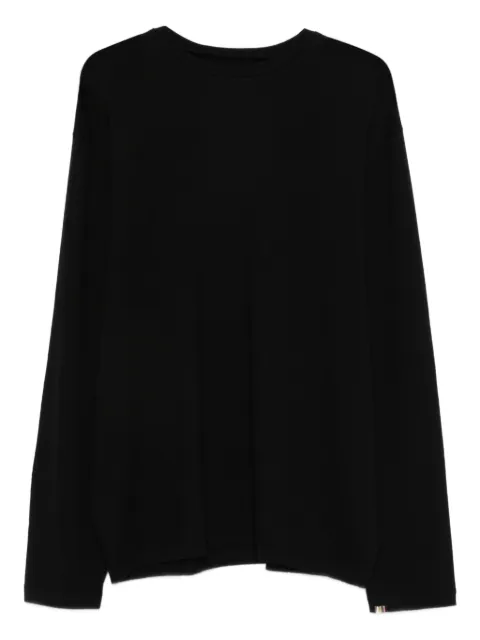 extreme cashmere Rock long-sleeve sweater Black 452