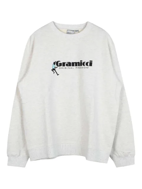Gramicci dancing man sweatshirt Grey G3SUJ060
