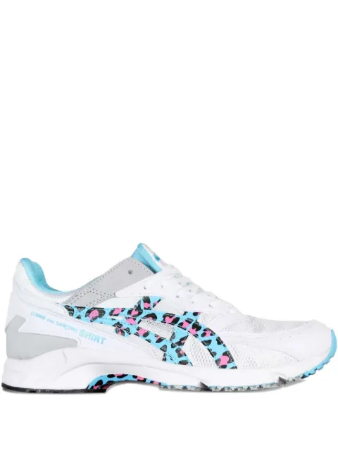 Comme Des Garçons Shirt leopard print sneakers White FHK100W21