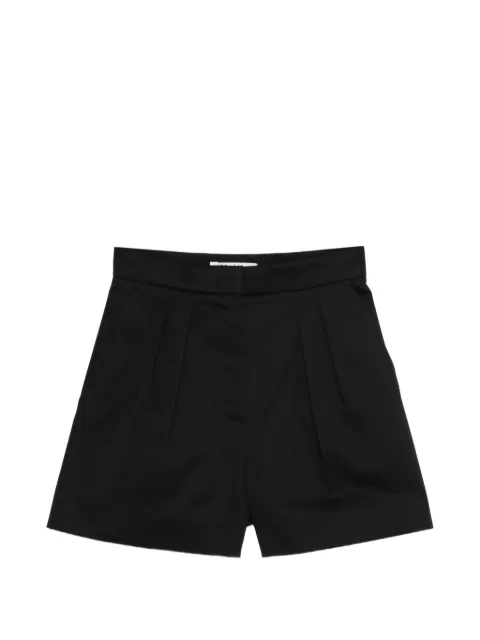Max Mara Mxmtabacco pleated bermuda shorts Black 2611141012600