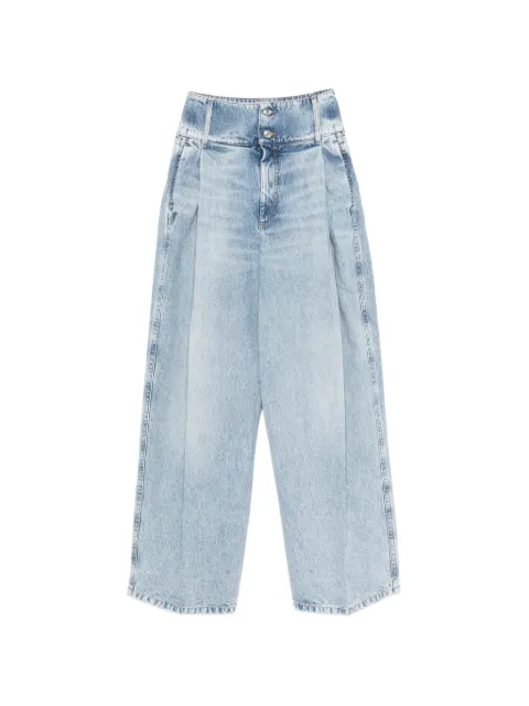 Sportmax pleated wide-leg jeans Blue 2612181013600
