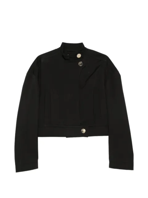 Sportmax cotton cropped jacket Black 2612041023600