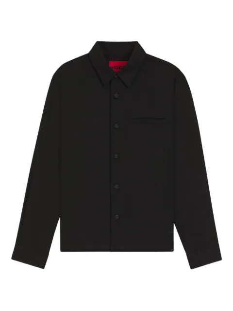 HUGO buttoned shirt Black 50555927