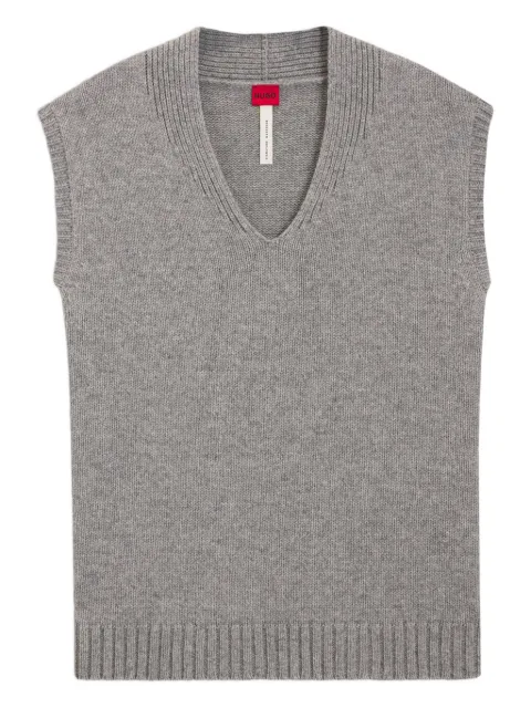 HUGO V-neck vest Grey 50554059