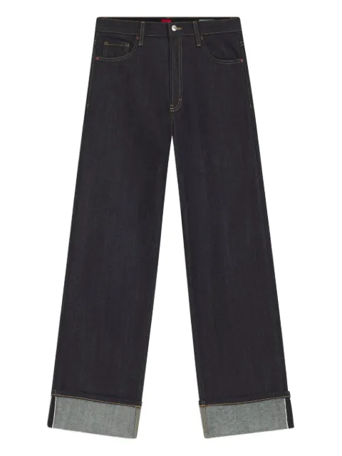 HUGO cuffed jeans Blue 50554917