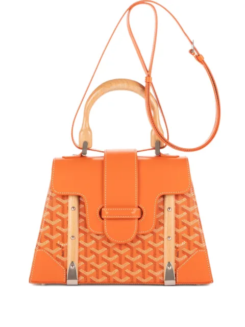 Goyard Pre-Owned PM Saigon pattern tote bag Orange MBM120151