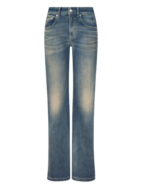 MOSCHINO JEANS five pockets flared jeans Blue V03043220
