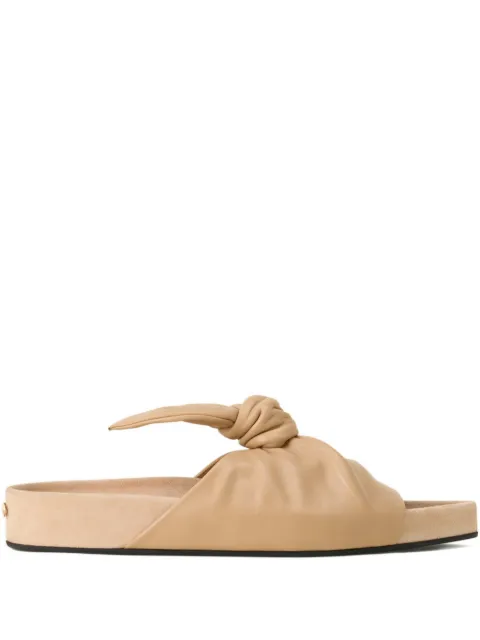 Lanvin knotted sandals Neutrals FWSAMS0YNAPAP26