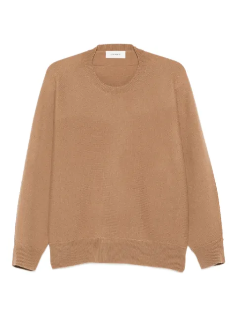 Lisa Yang Haily crew-neck sweater Brown 2026003