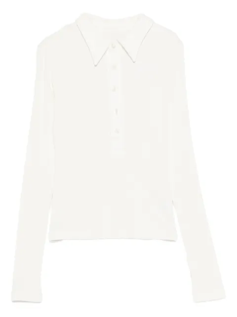 Citizens of Humanity long-sleeve polo top White 94613004