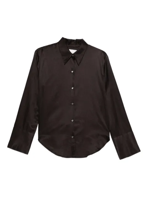 Citizens of Humanity Camilia buttoned-cuff shirt Brown 9329CHO