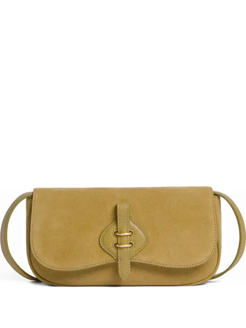 Coccinelle small Mavery buckle-detail shoulder bag Green E5U7H550101