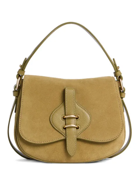 Coccinelle small Mavery buckle-detail shoulder bag Green E1U7H180201