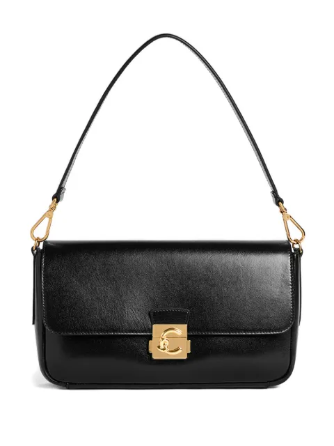 Coccinelle large C-Me Lock shoulder bag Black E1U4M120101