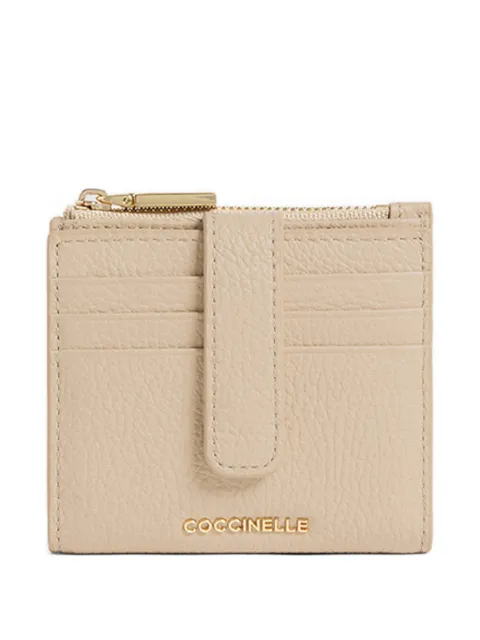 Coccinelle press-stud-fastening wallet Neutrals E2MW511F701