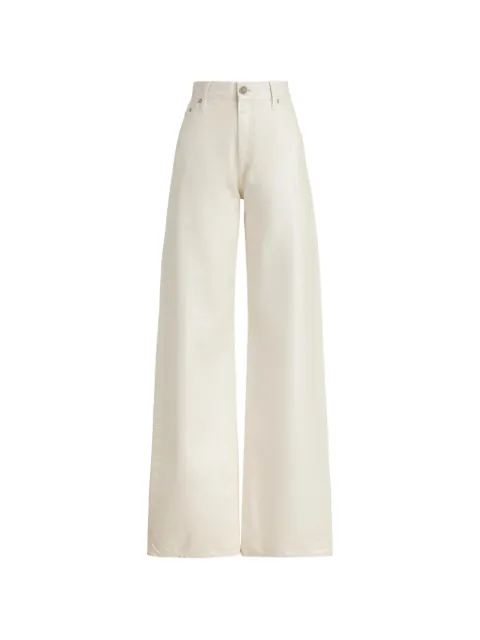 Ralph Lauren Collection Mercer wide-leg jeans Neutrals 290P12988001
