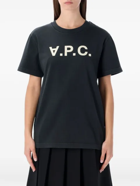 A.P.C. dark blue T-shirt Black M26384COHMBTZD