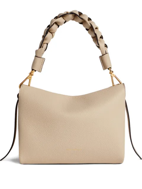 Coccinelle small Boheme braided-handle shoulder bag Neutrals E1M50580101