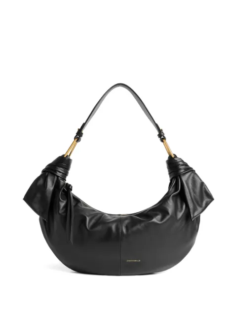 Coccinelle medium Furoshiki knot-detail shoulder bag Black E1U1A130201