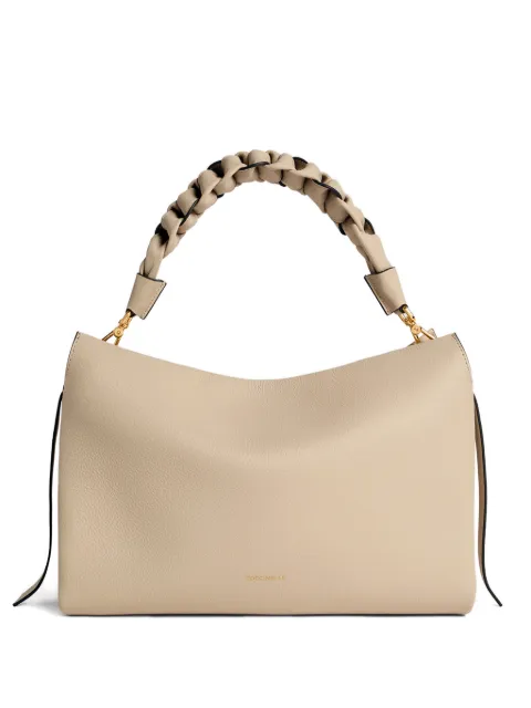 Coccinelle medium Boheme braided-detail shoulder bag Neutrals E1M50190201