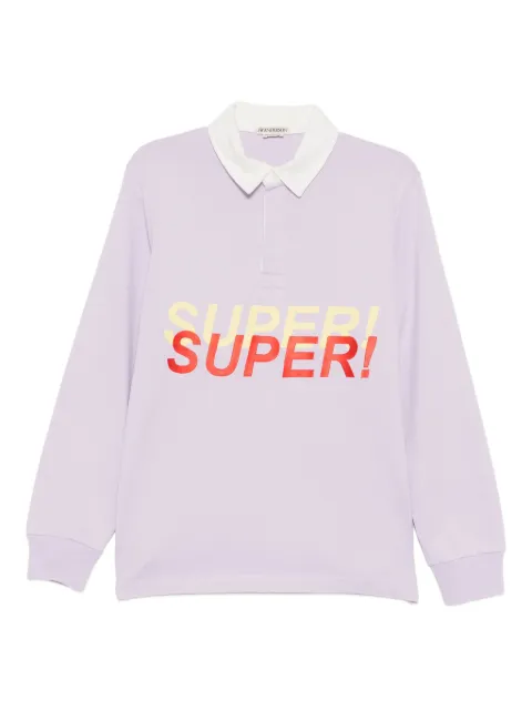 JW Anderson Super Speed polo top Purple JO0293PG1938