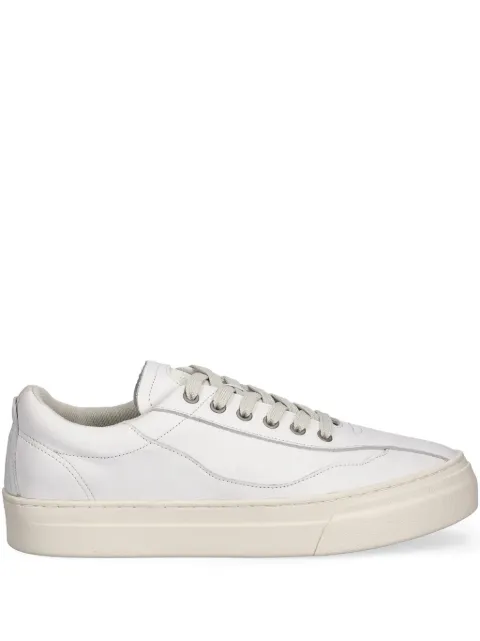 Stepney Workers Club lace-up panelled sneakers White OM01500