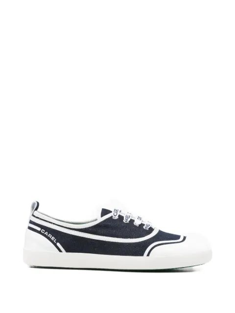 Carel Paris denim fabric trainers Blue SOL333163