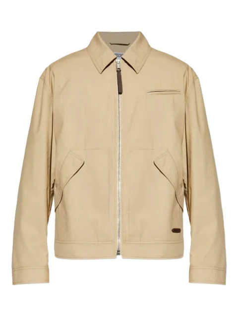 Moschino flap-pocket jacket Neutrals 261ZZA06160218