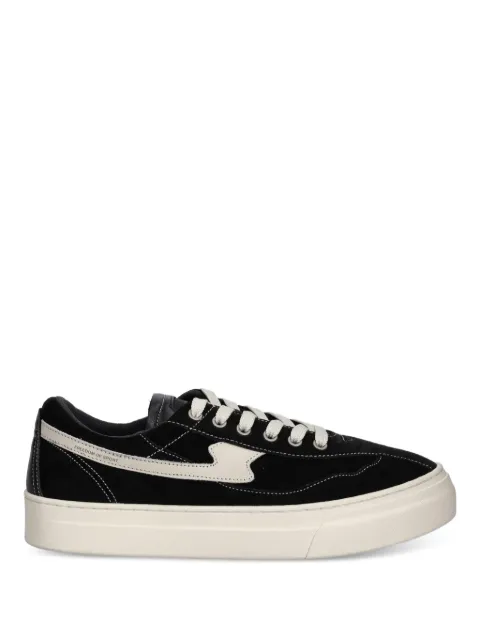 Stepney Workers Club contrast suede sneakers Black OM03015