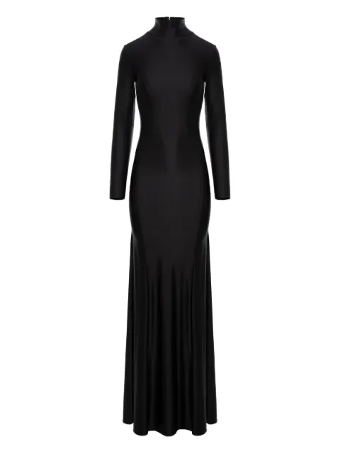 Murmur Cast long-sleeve maxi dress Black MA000CSTLDS01