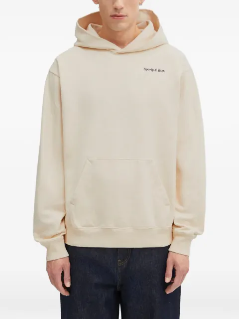 Sporty & Rich Hotel Eden Roc printed hoodie Neutrals ST07060666CR01
