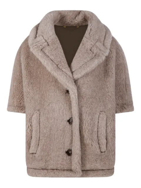Max Mara button short-sleeve cape Neutrals 2614731191600