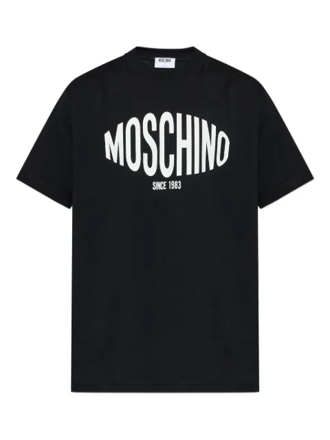 Moschino logo T-shirt Black 261ZZA07020241