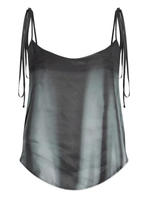 Diesel T-Ammy-S1 tie-shoulder top Grey A209740BKBG