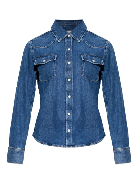 FRAME chest-pocket shirt Blue 7035217