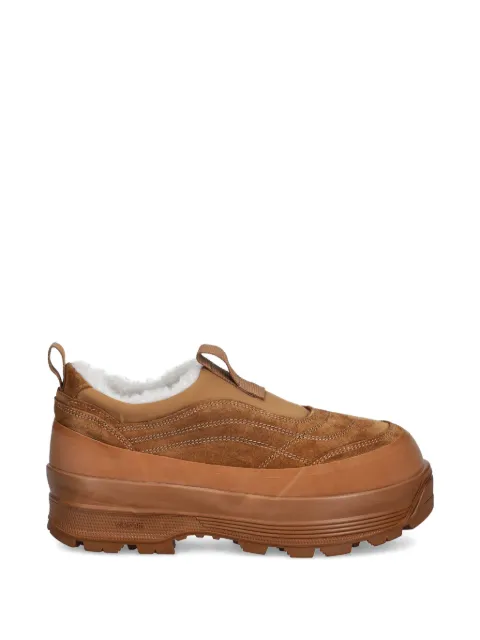 Diemme Badia Basso shearling-lined snow boots Brown DI25FWLBWF01S