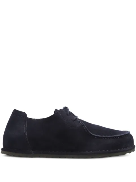 Birkenstock Utti lace-up suede loafers Blue 1031468