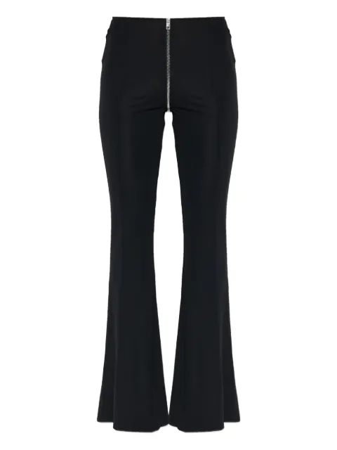 Alexander Wang mid-rise zip pants in jersey Black 1CC1264967001