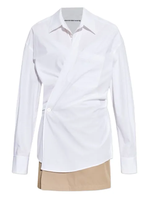Alexander Wang wrap mini dress White 1WC1266950