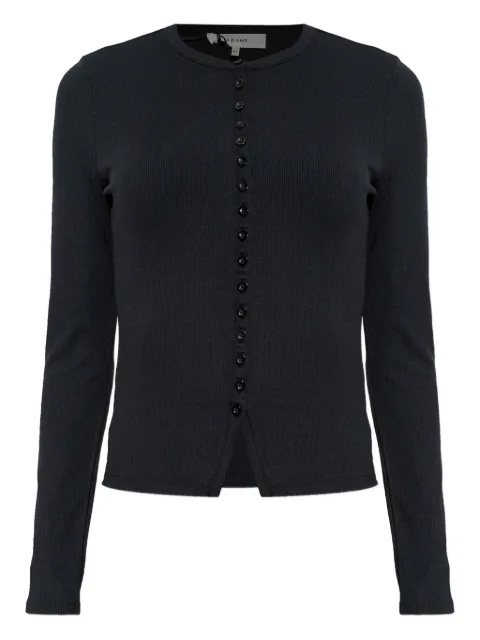 FRAME buttoned knitted cardigan Black WP26JKT006