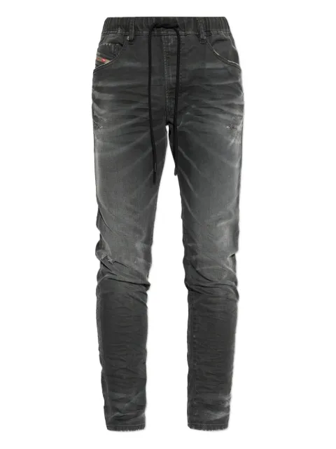 Diesel drawstring-waist skinny jeans Grey A1073409N79